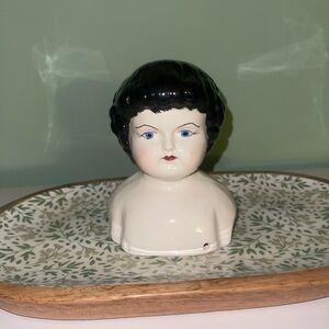 1984 Doll Head with Black Hair